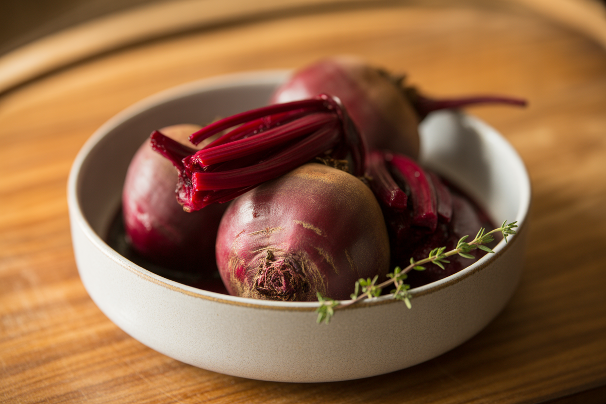 Betteraves cuites à la cocotte-minute