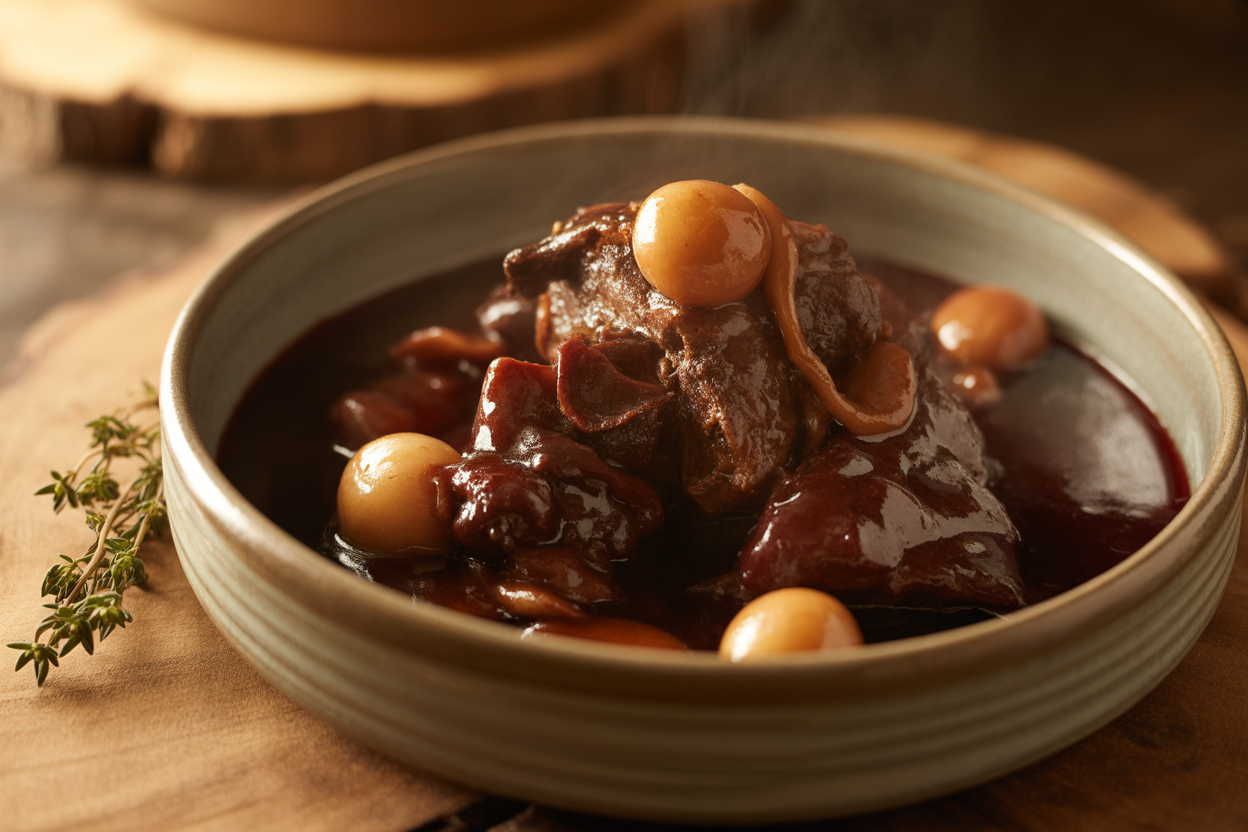 Civet de sanglier au Cookeo