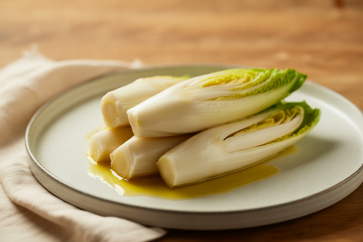 Endives à la vapeur au Cookeo