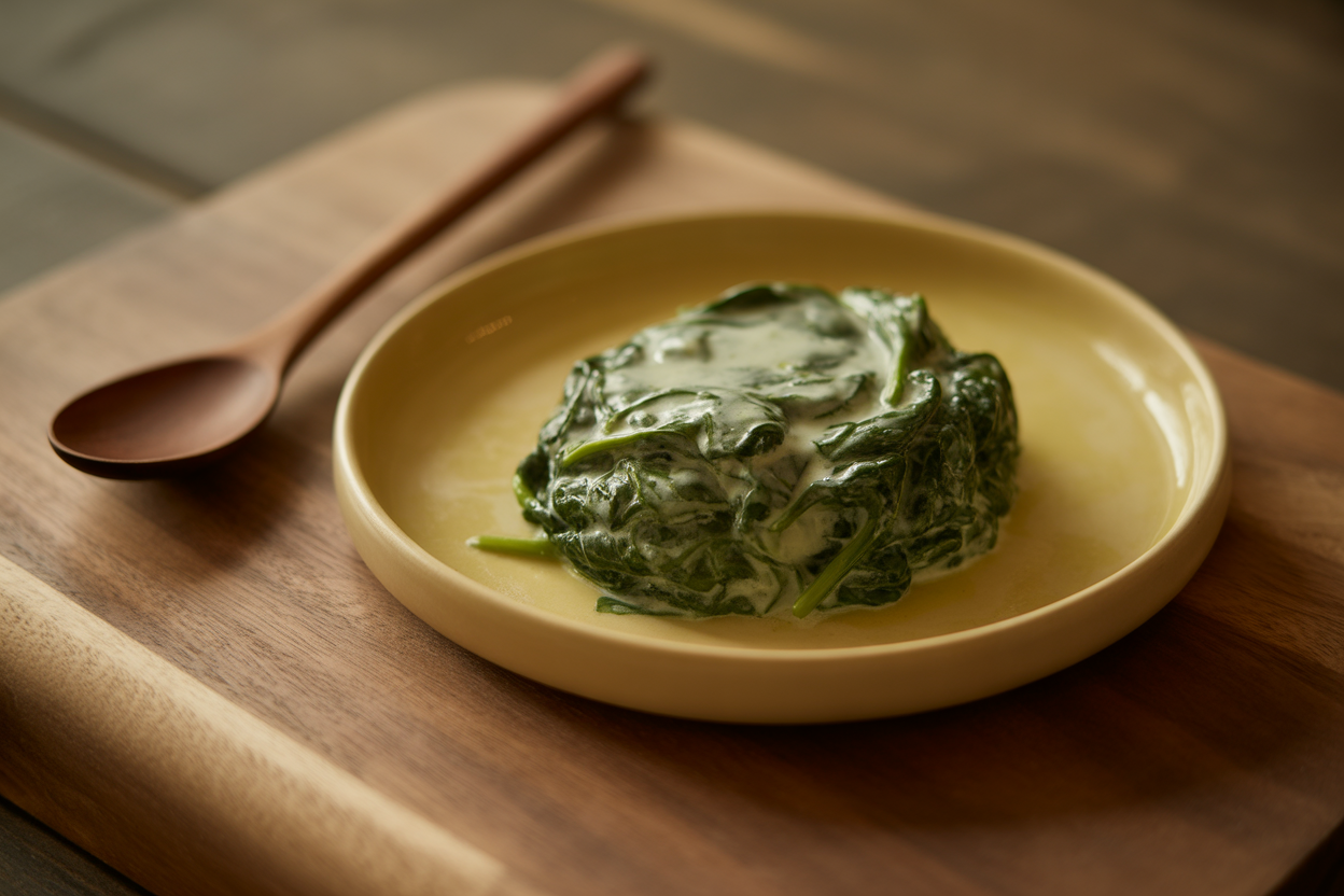 Épinards à la crème