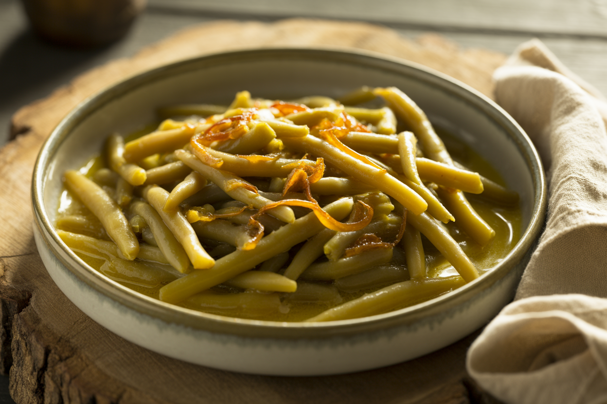 Flageolets à l'échalote