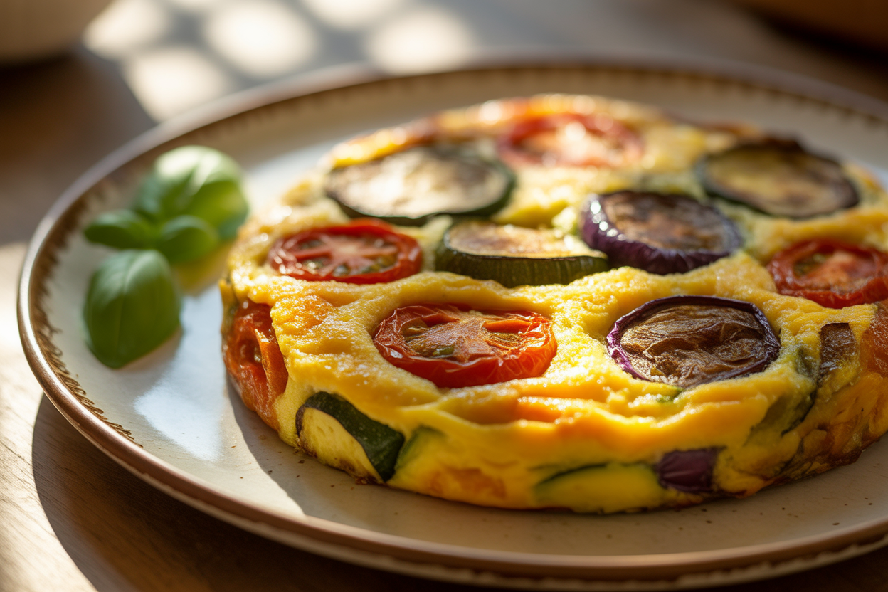 Frittata aux légumes du soleil