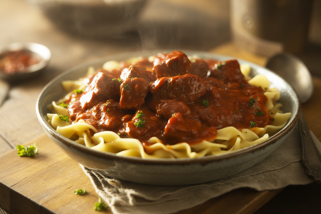 Goulash à la hongroise