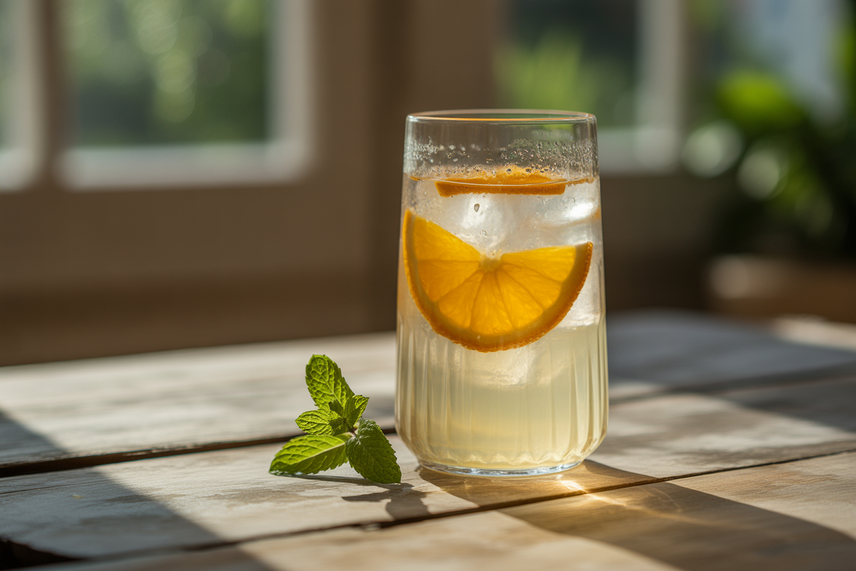 Limonade à la fleur d'oranger