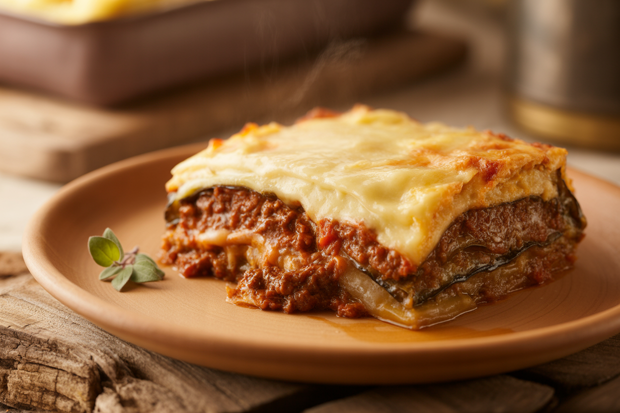 Moussaka traditionnelle