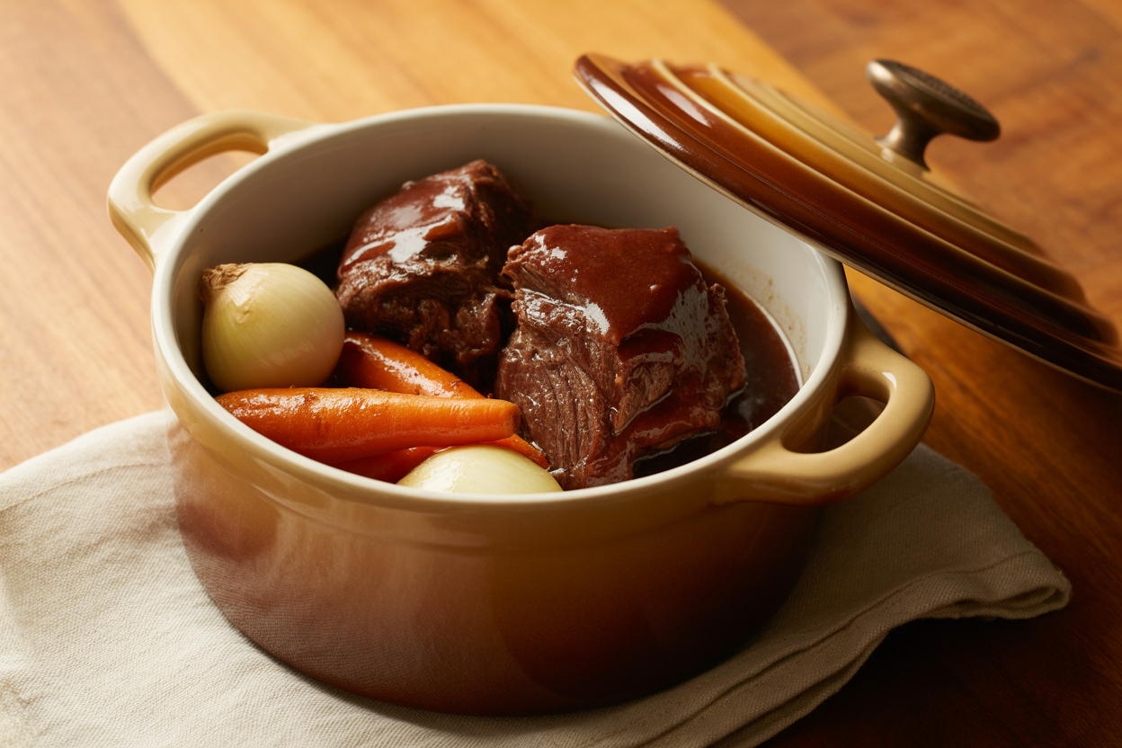 Palerons de boeuf à la cocotte-minute