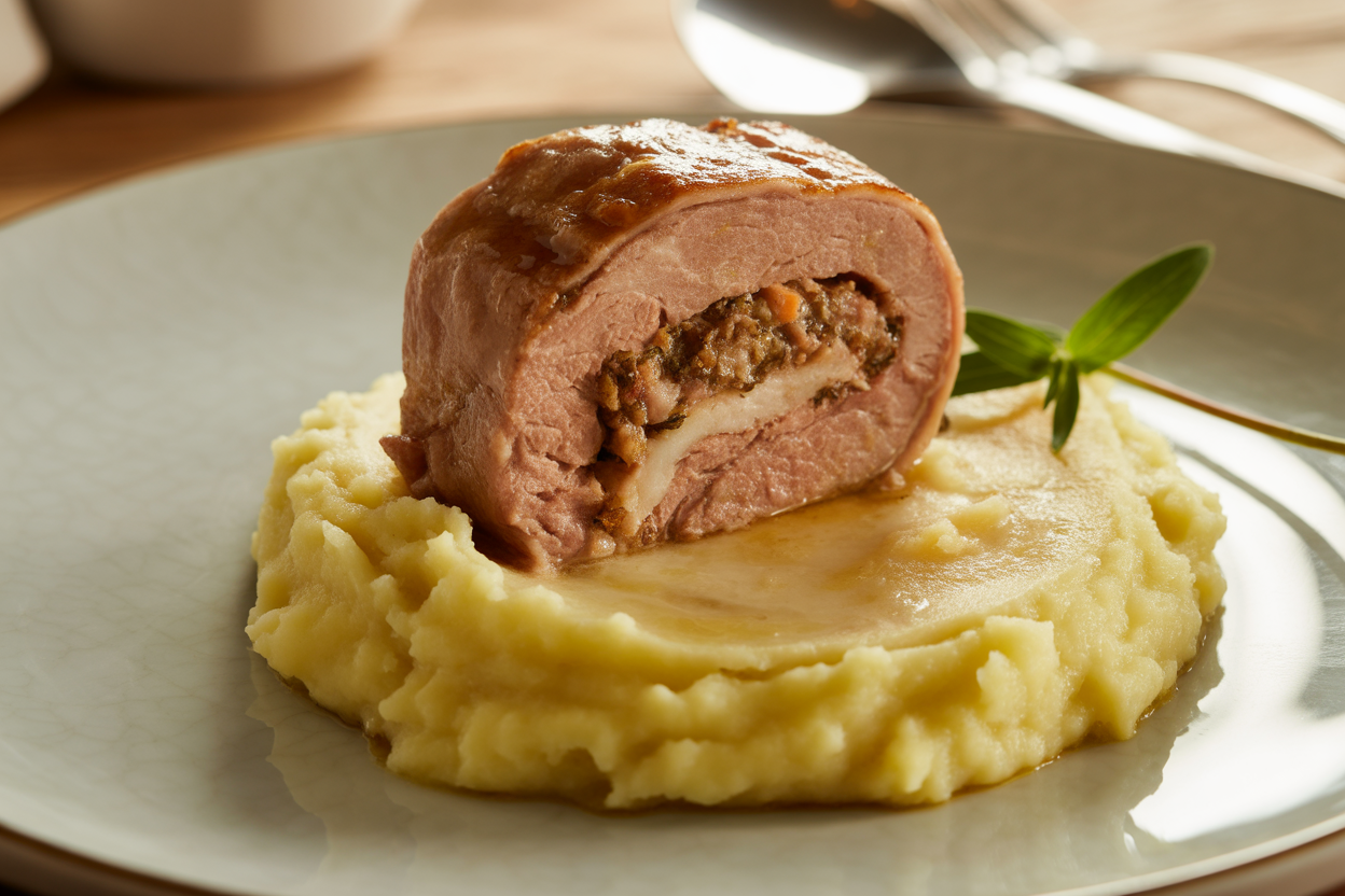 Paupiettes de veau aux pommes de terre