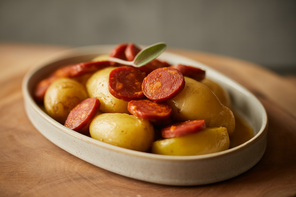 Pommes de terre au chorizo