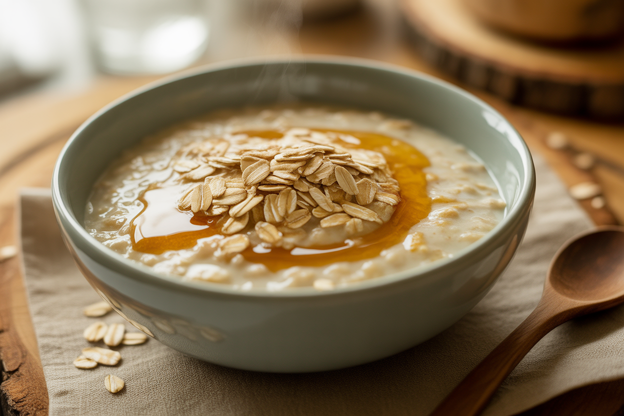 Porridge aux flocons d'avoine