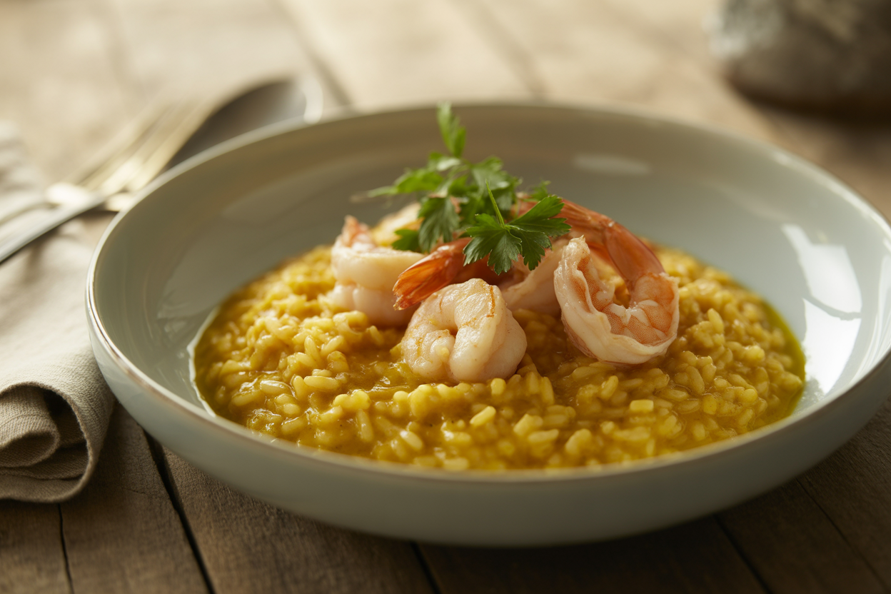 Risotto aux fruits de mer au Thermomix