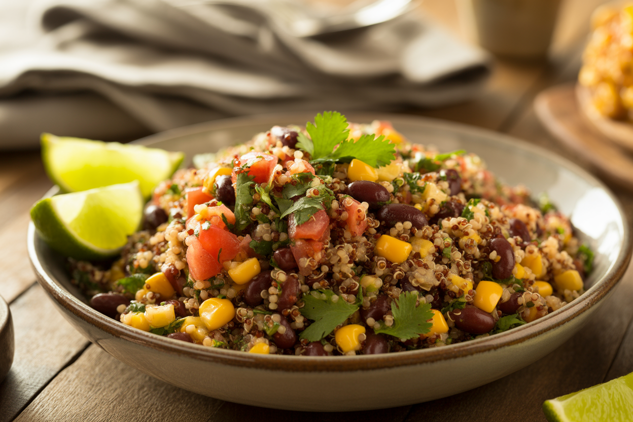 Salade de quinoa à la mexicaine