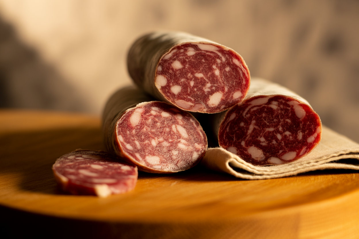 Saucisse sèche maison