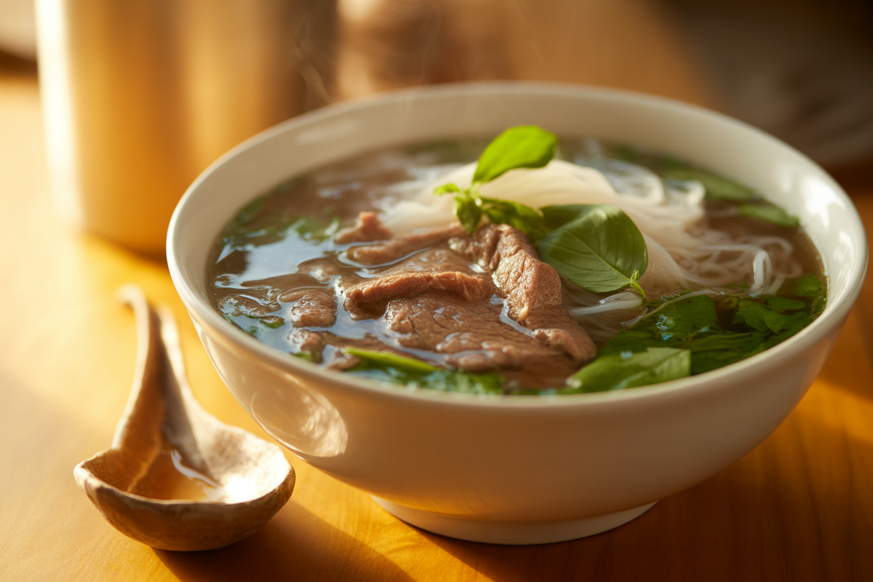 Soupe pho vietnamienne