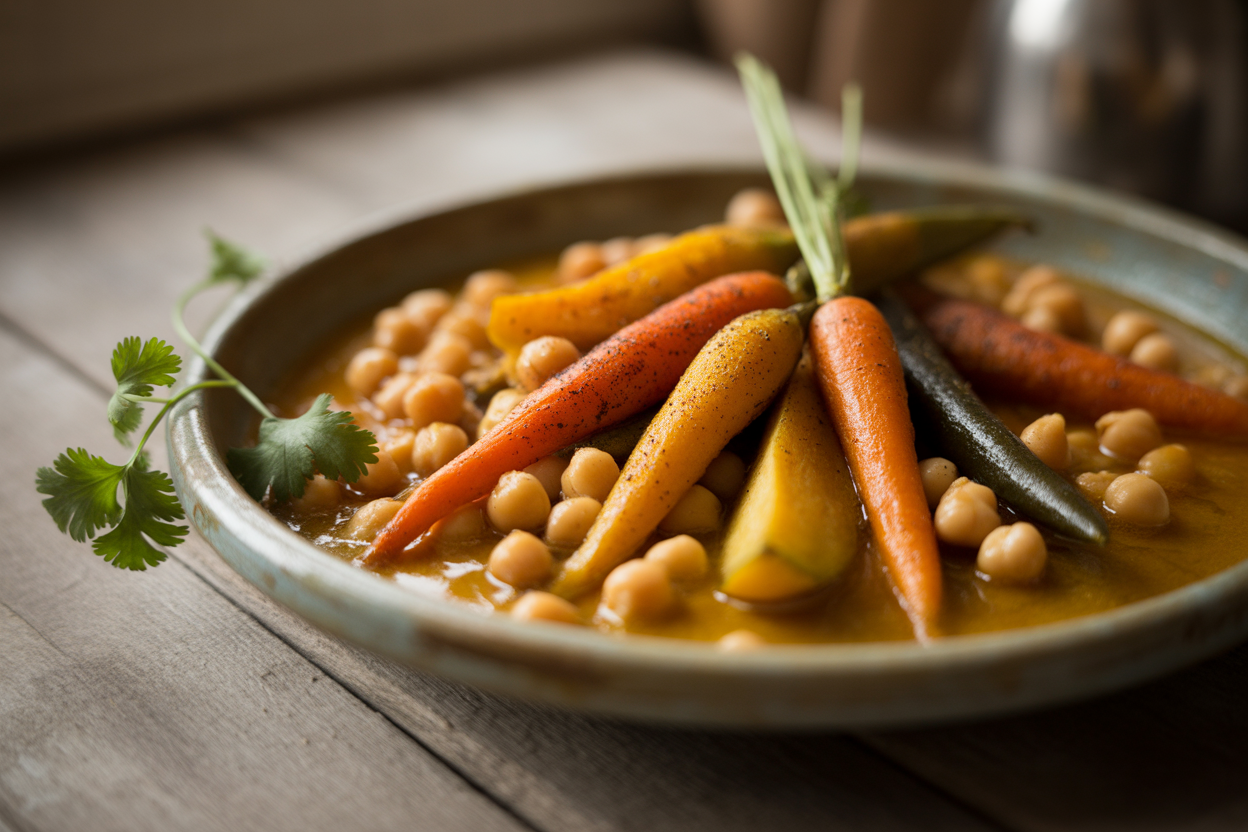 Tajine de légumes au four