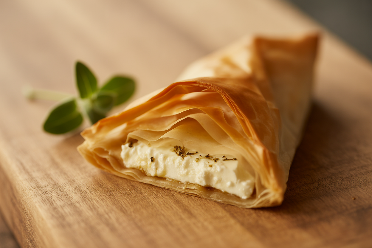 Tiropita, les feuilletés grecs à la feta